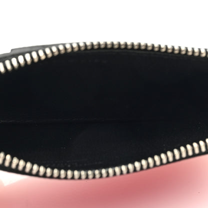 Saint Laurent Grained Calfskin 5 Fragments Zip Pouch Card Holder Lipstick Fuchsia 5 of 6