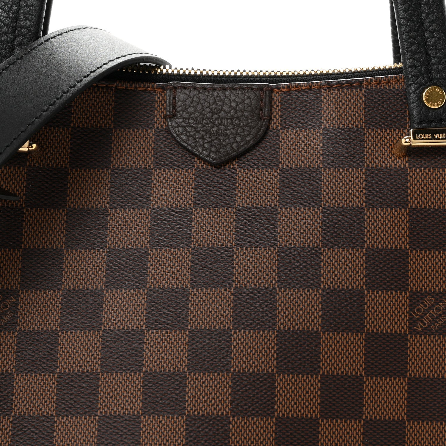 Louis Vuitton Damier Ebene Hyde Park Black 7 of 9