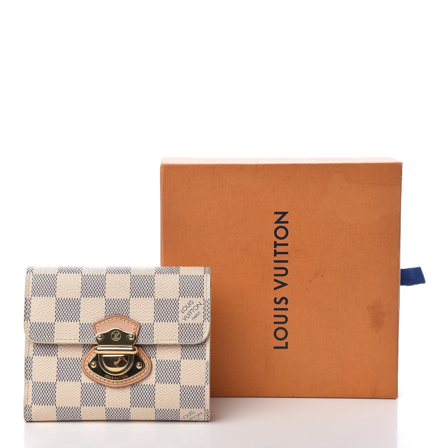 Louis Vuitton Damier Azur Joey Wallet 7 of 7