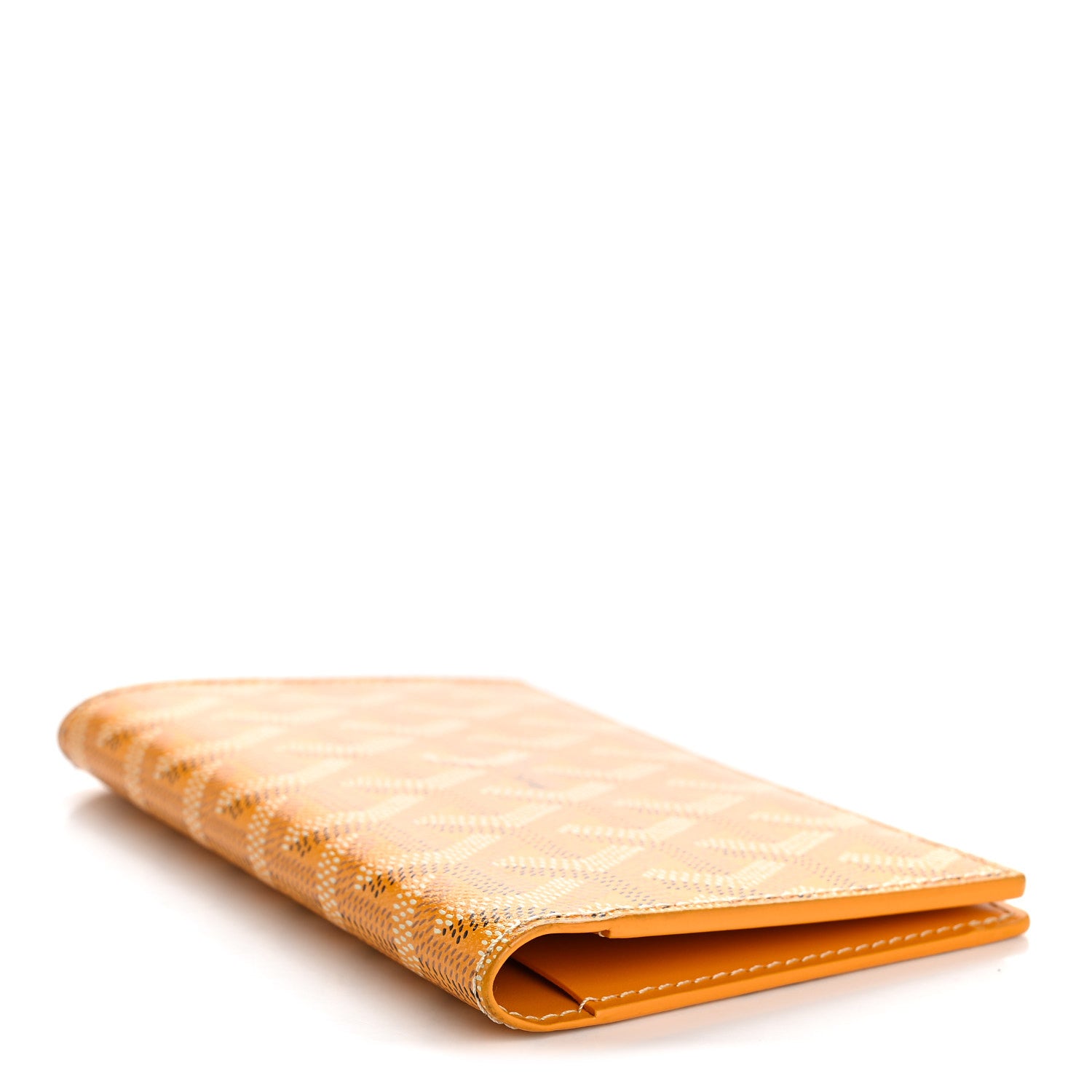 Goyard Goyardine Grenelle Passport Wallet Yellow 4 of 7