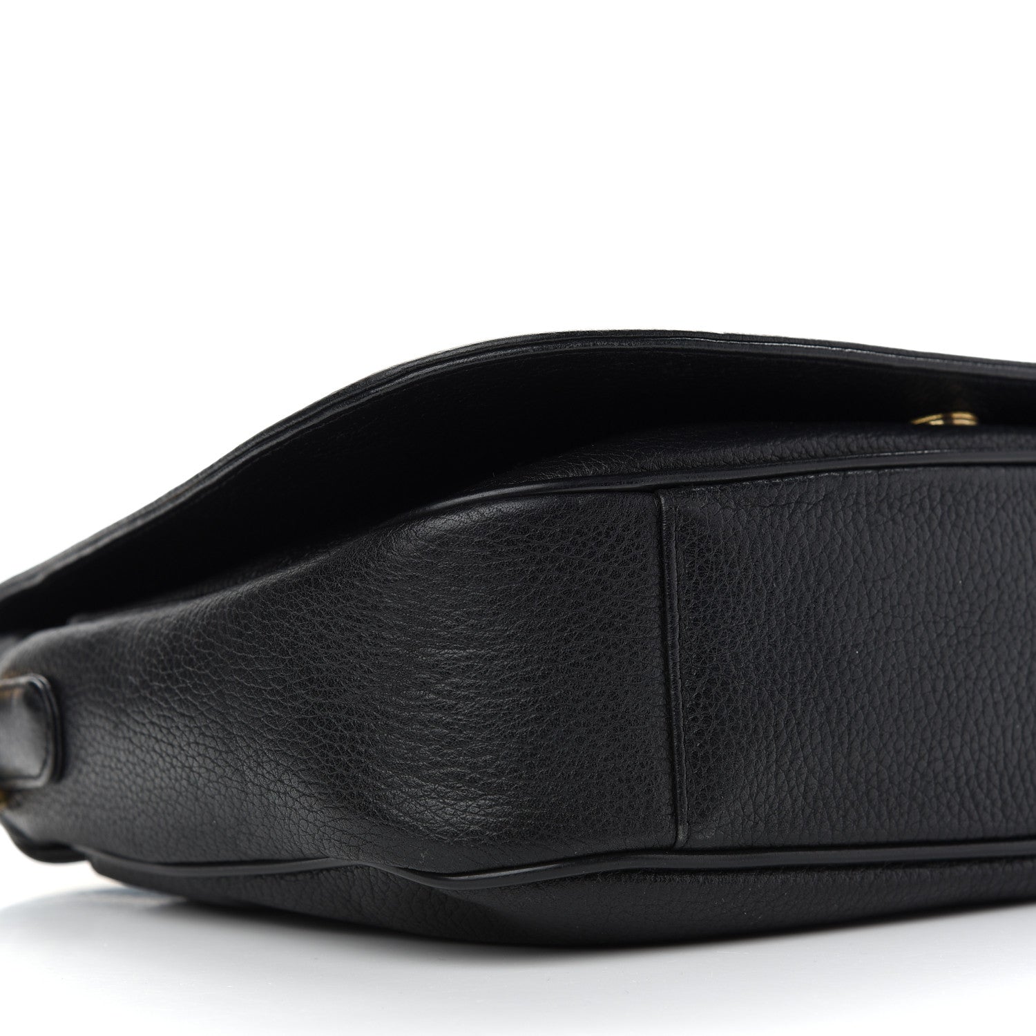 MCM Grained Calfskin Studded Crossbody Bag Black 8 of 11