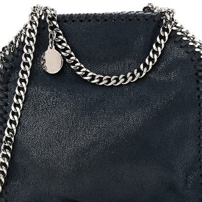 Stella McCartney Shaggy Deer Tiny Falabella Tote Navy 7 of 9