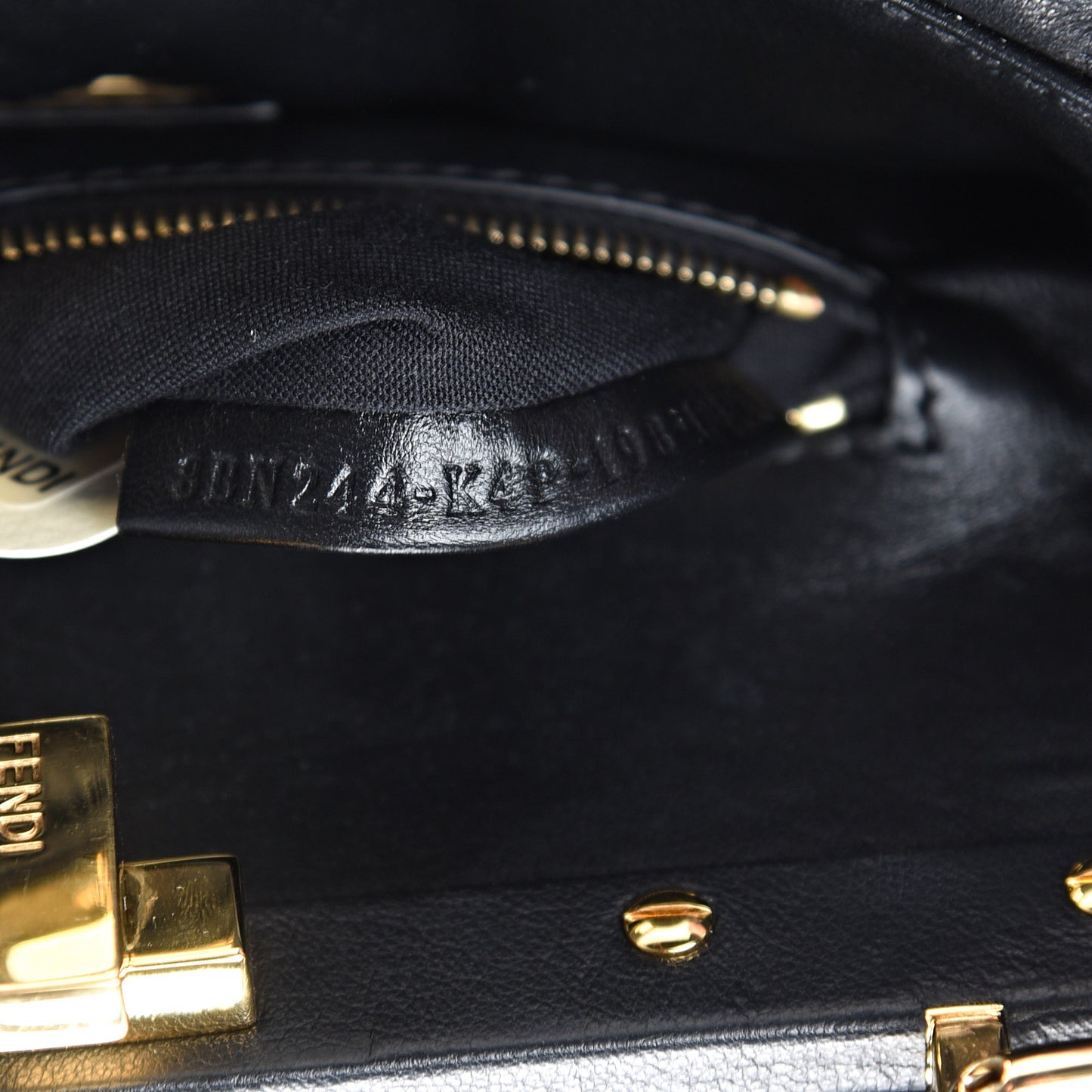 Nappa Mini Peekaboo Iconic Satchel Black