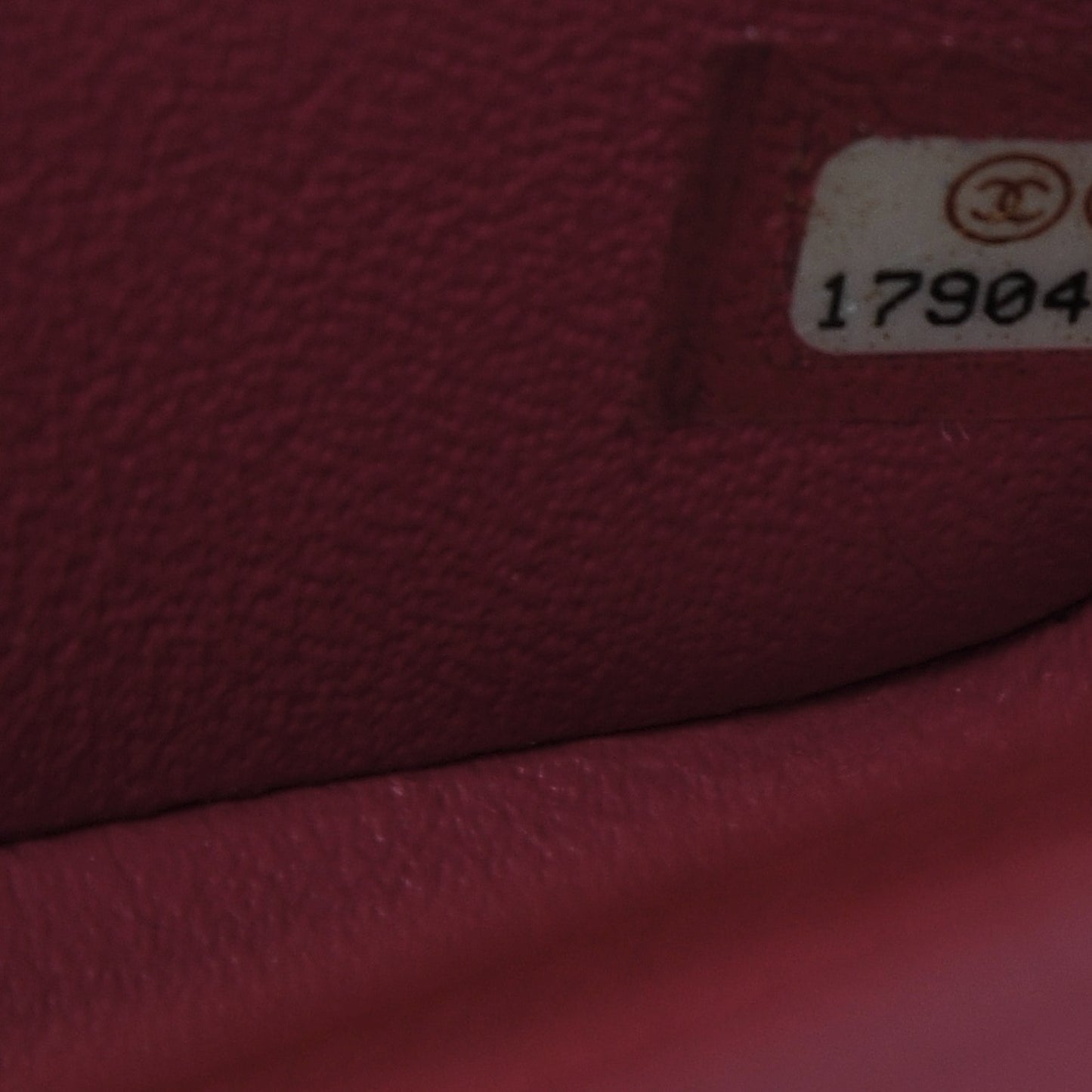 Lambskin Quilted Mini Square Flap Dark Pink
