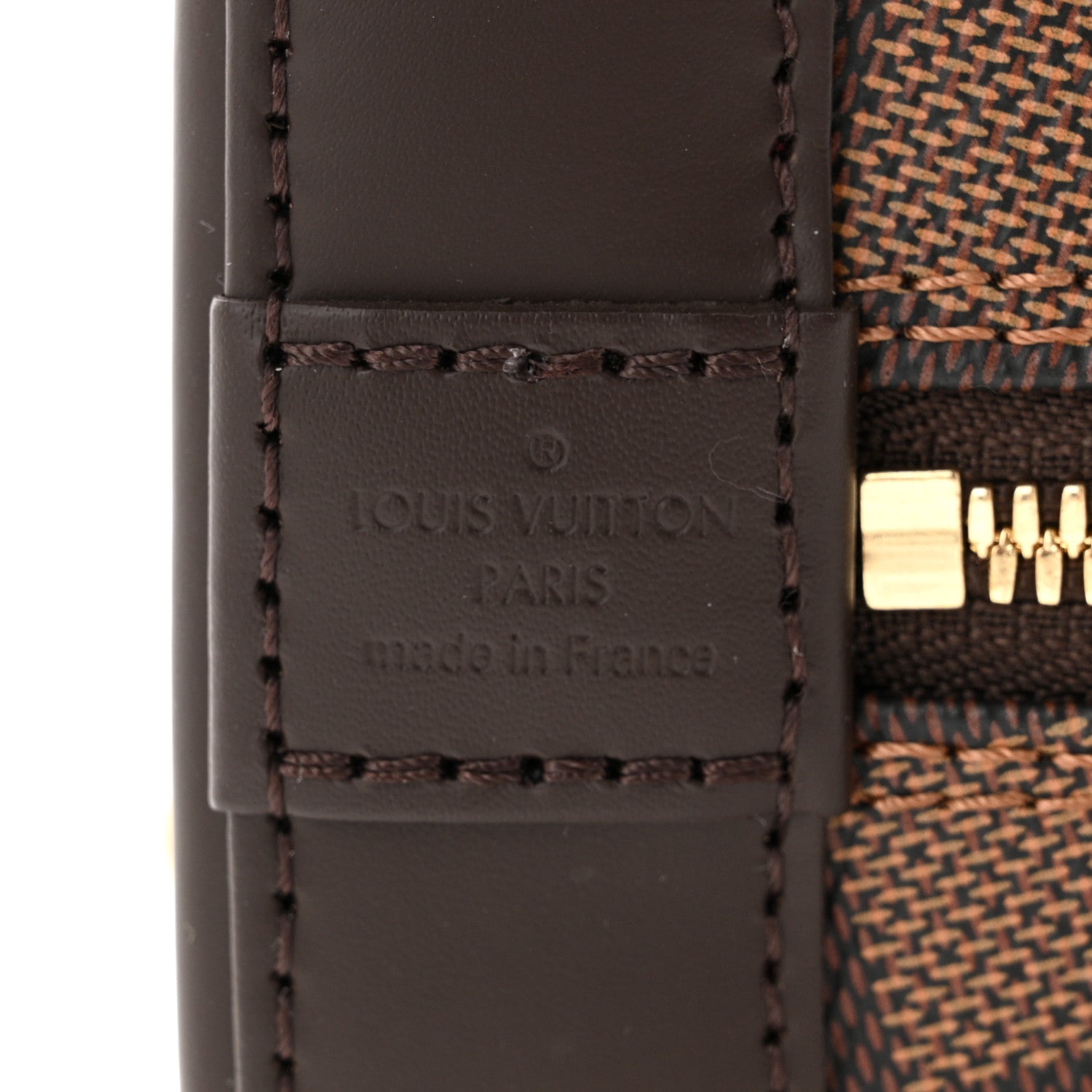 Louis Vuitton Damier Ebene Alma BB 6 of 12
