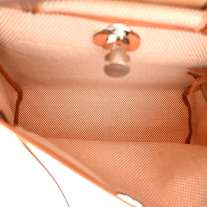Hermes Vache Hunter Criss Viking Herbag Zip Retourne 31 PM Ecru Beige Naturel 5 of 9