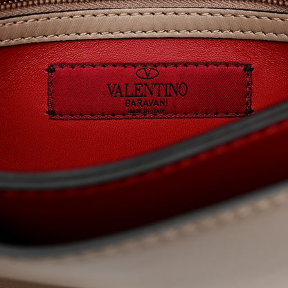 Valentino Garavani Nappa Rockstud Wristlet Clutch Poudre 8 of 8