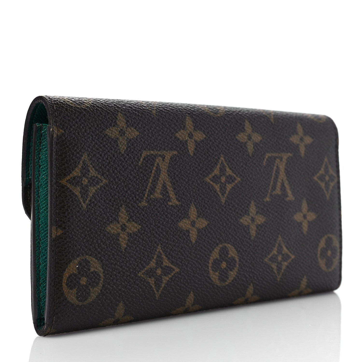 Louis Vuitton Monogram Emilie Wallet Vert 3 of 7