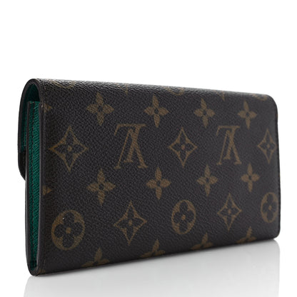 Louis Vuitton Monogram Emilie Wallet Vert 3 of 7