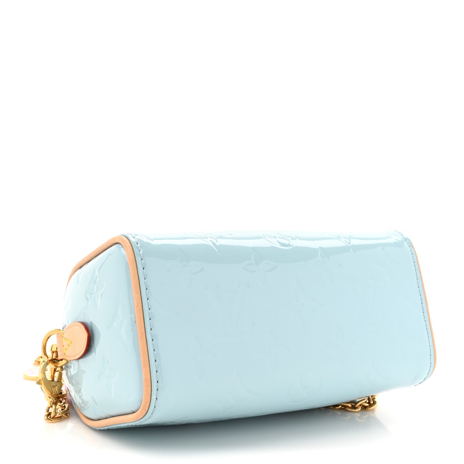 Louis Vuitton Vernis Monogram Nano Speedy Sky 4 of 13