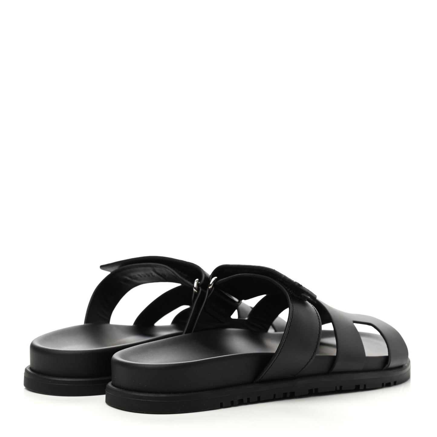 Calfskin Womens Chypre Sandals 38 Black