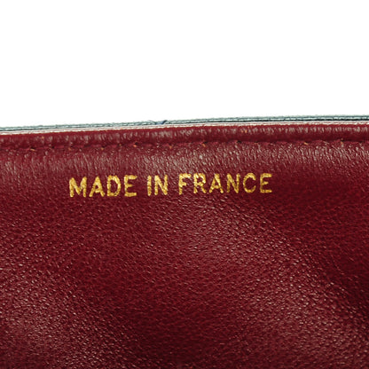 Chanel Lambskin Quilted Small Single Flap Navy 8 of 9