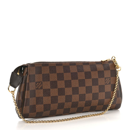 Louis Vuitton Damier Ebene Eva Clutch 3 of 8