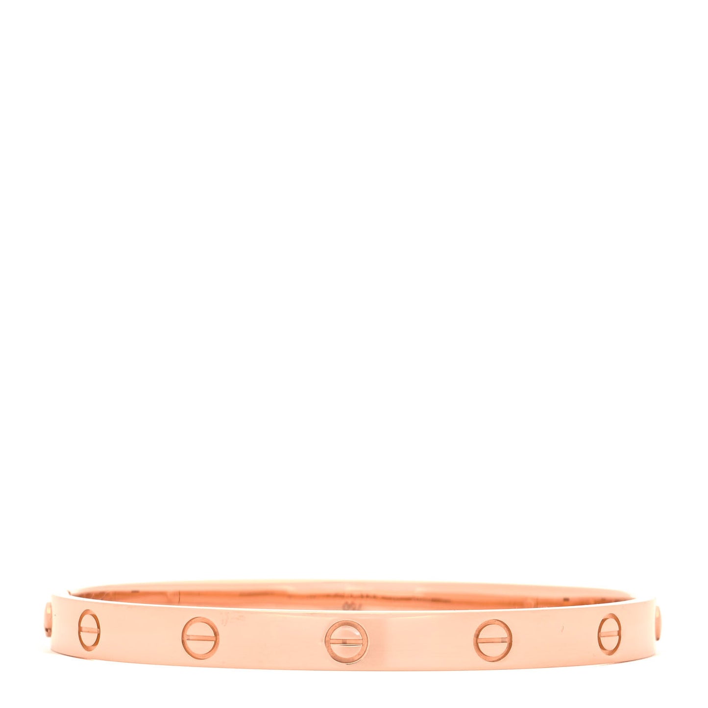 18K Pink Gold LOVE Bracelet 19