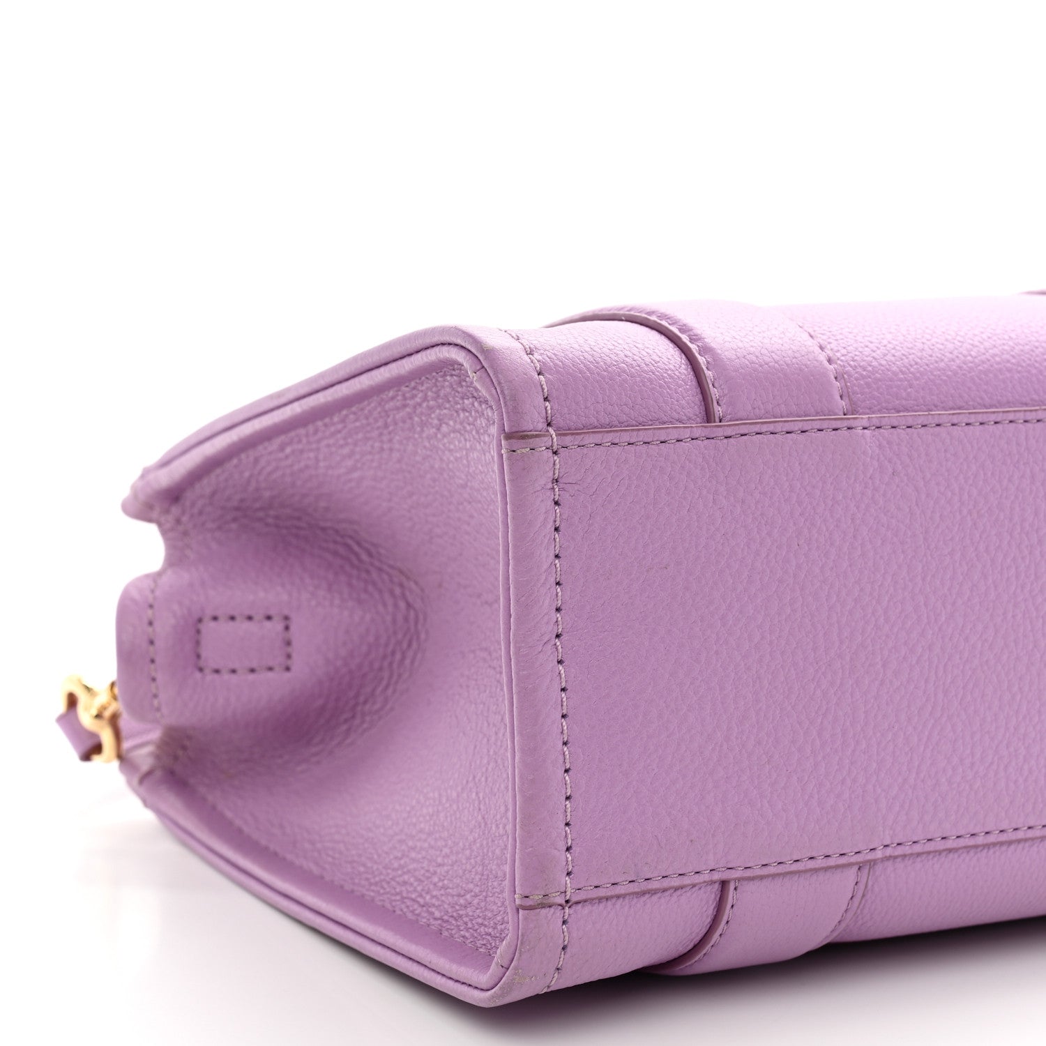 Marc Jacobs Grained Calfskin Small The Tote Bag Regal Orchid 9 of 14