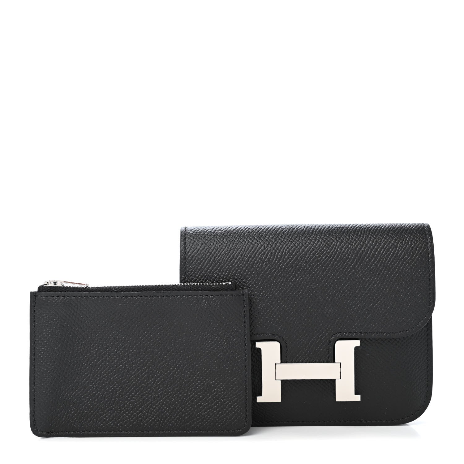 Hermes Epsom Constance Slim Wallet Black 1 of 4