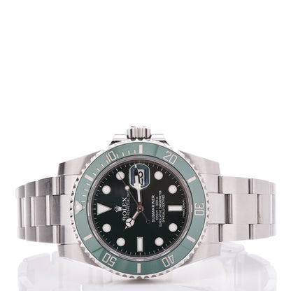 Rolex Stainless Steel 40mm Oyster Perpetual Submariner Date Hulk Watch Green 116610LV 3 of 8