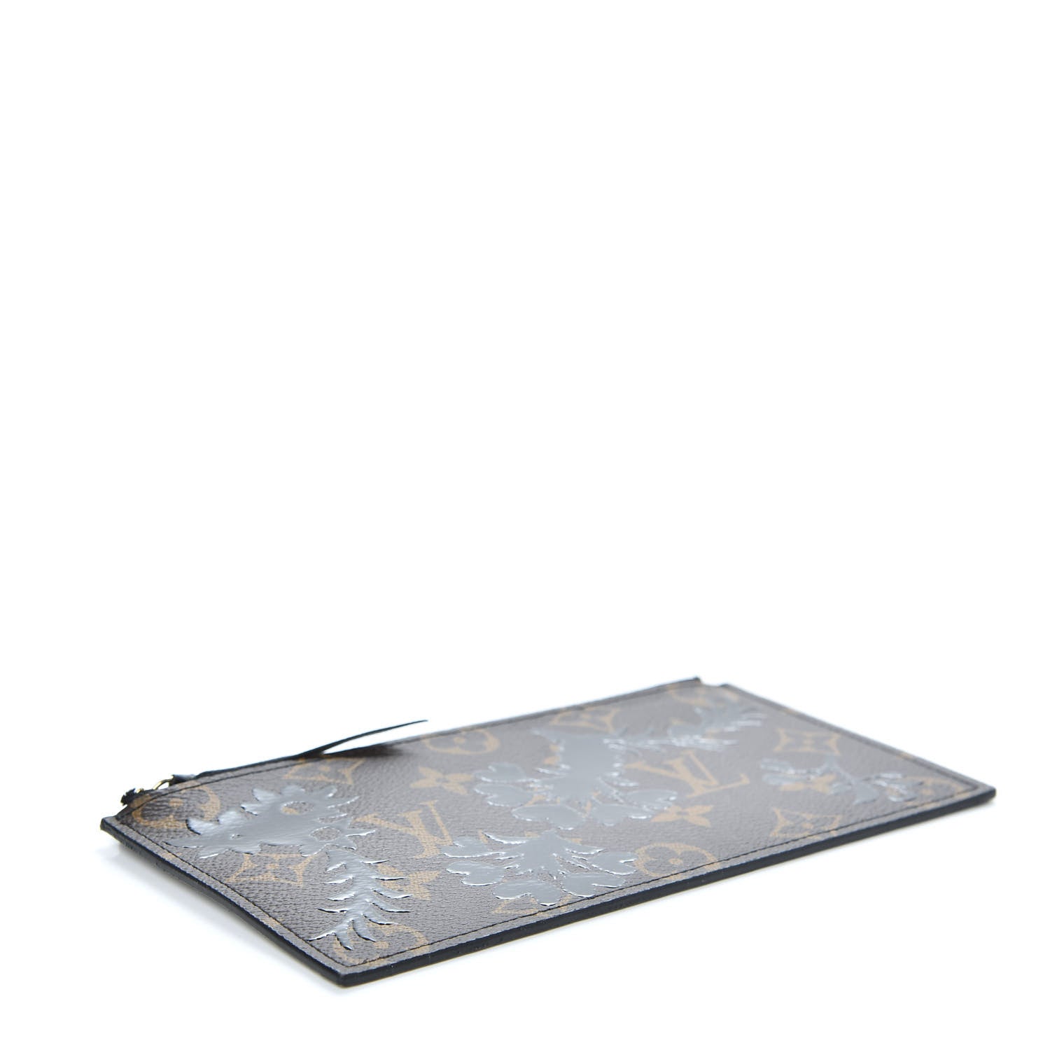 Louis Vuitton Monogram Blossom Felicie Chain Wallet Zippered Insert 4 of 8