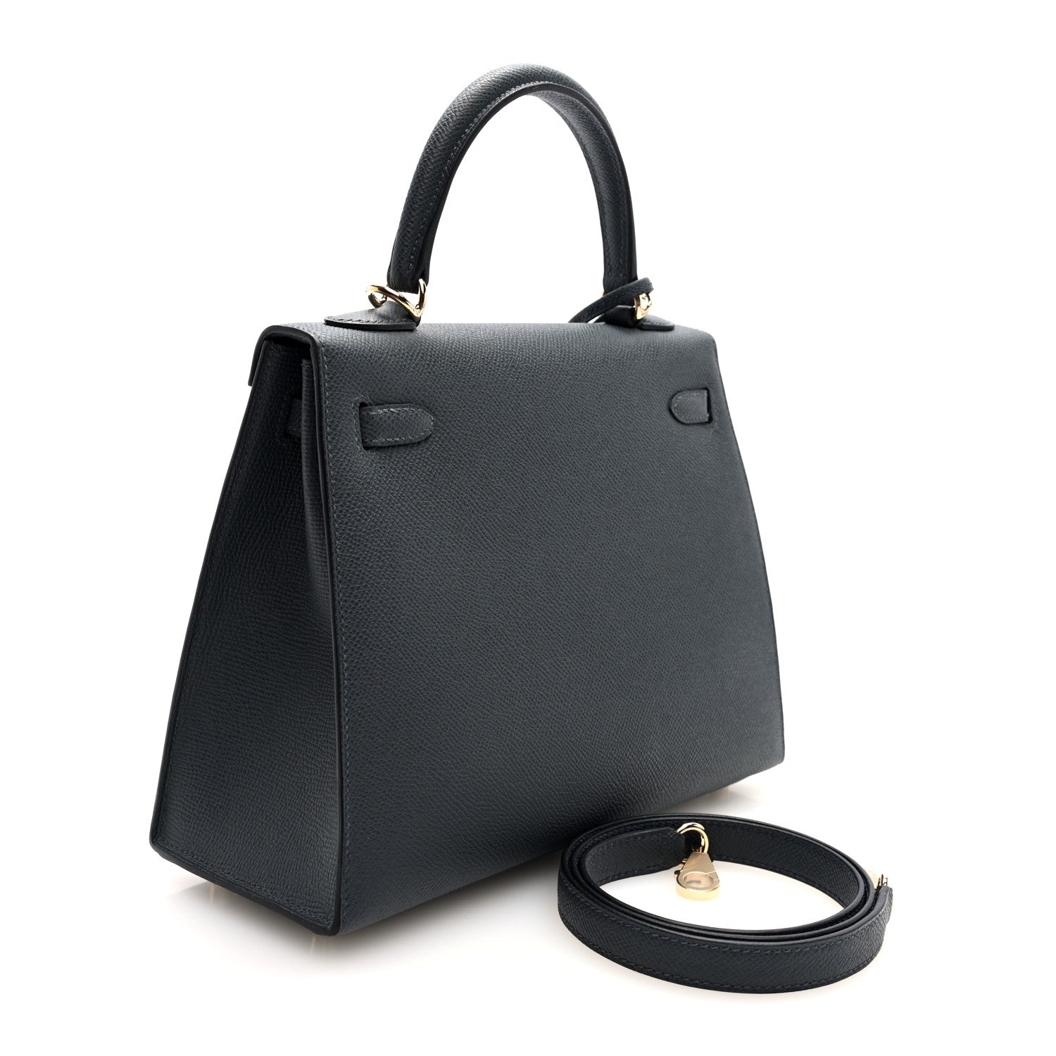 Hermes Epsom Kelly Sellier 25 Gris Misty 3 of 11