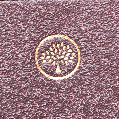 Mulberry Cross Grain Calfskin Long Part Zip Wallet Black 7 of 9