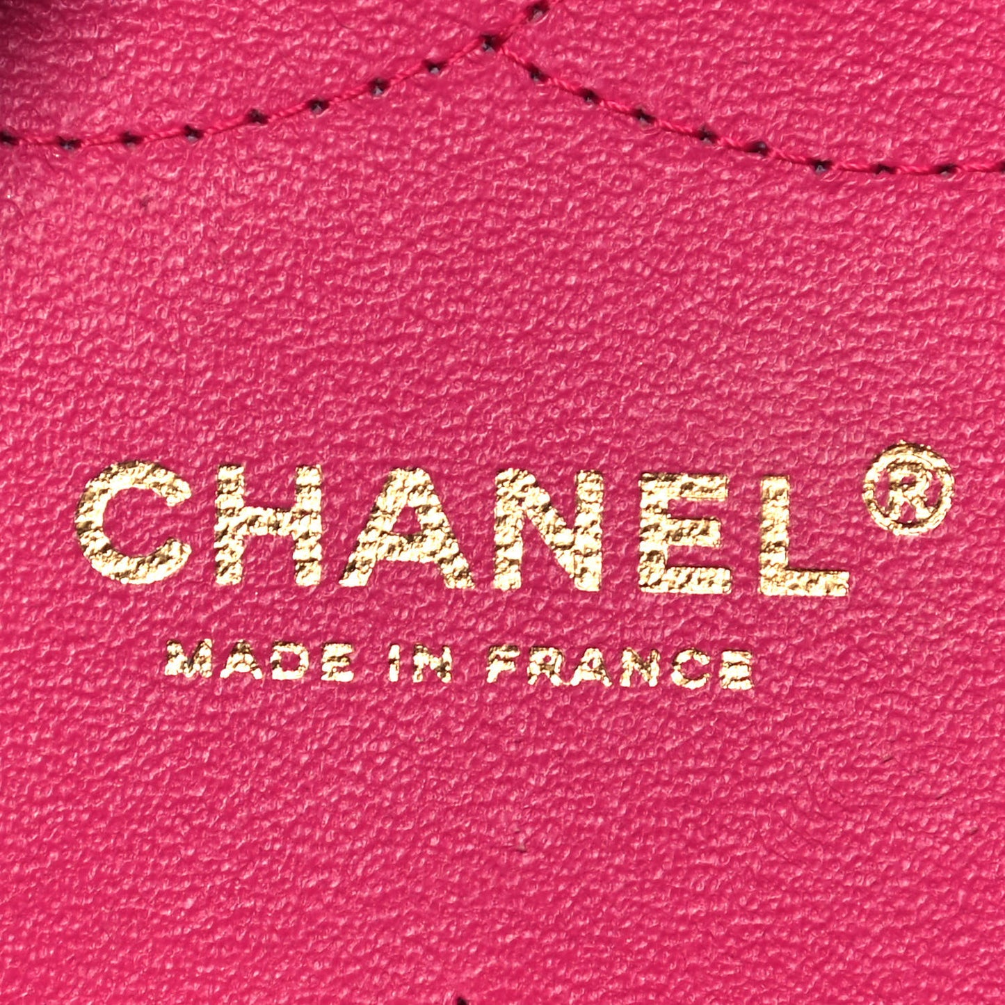 Lambskin Quilted Jumbo Double Flap Dark Pink