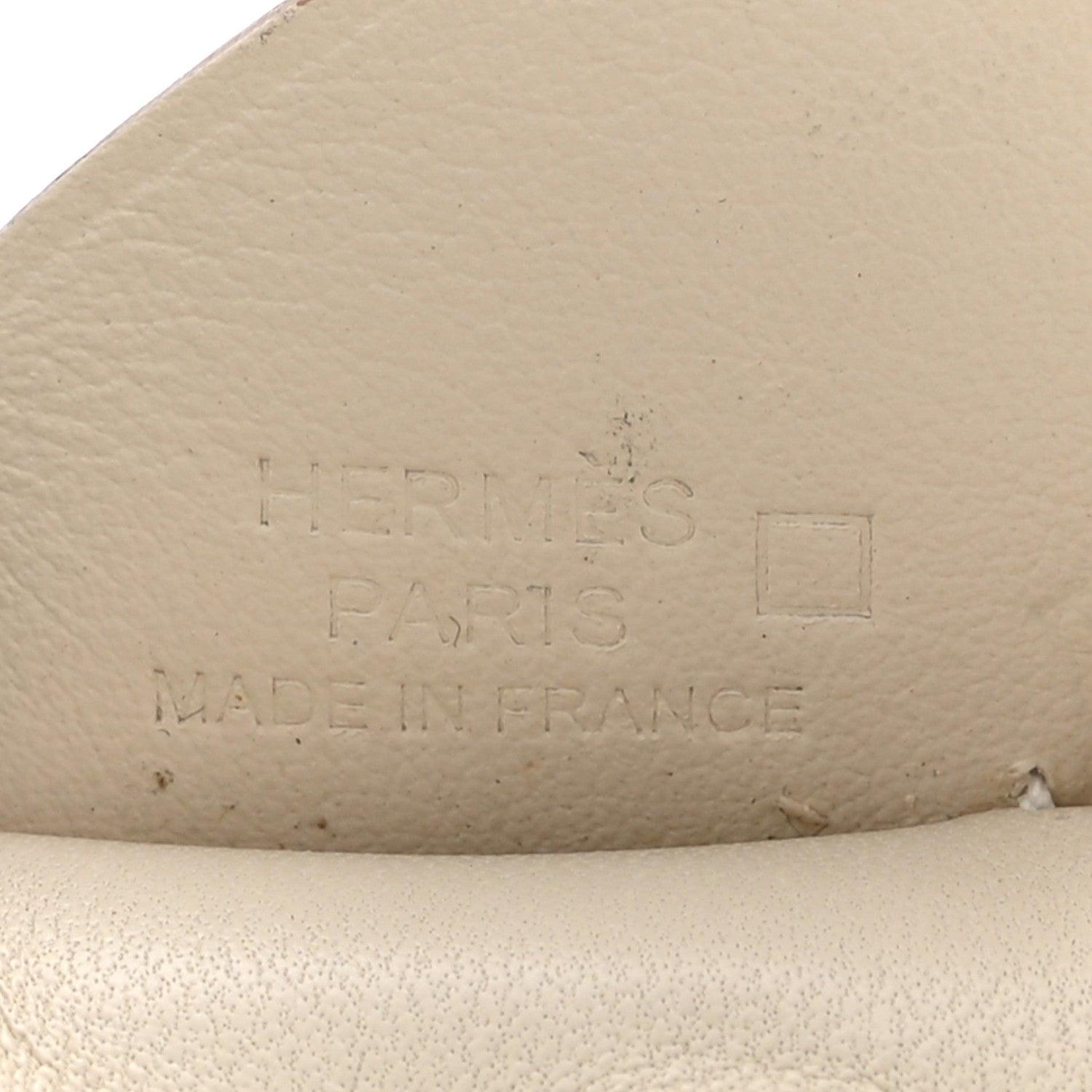 Hermes Milo Lambskin Matte Alligator Touch Grigri Rodeo Pegase Horse Bag Charm PM Craie Nata Beton 3 of 7