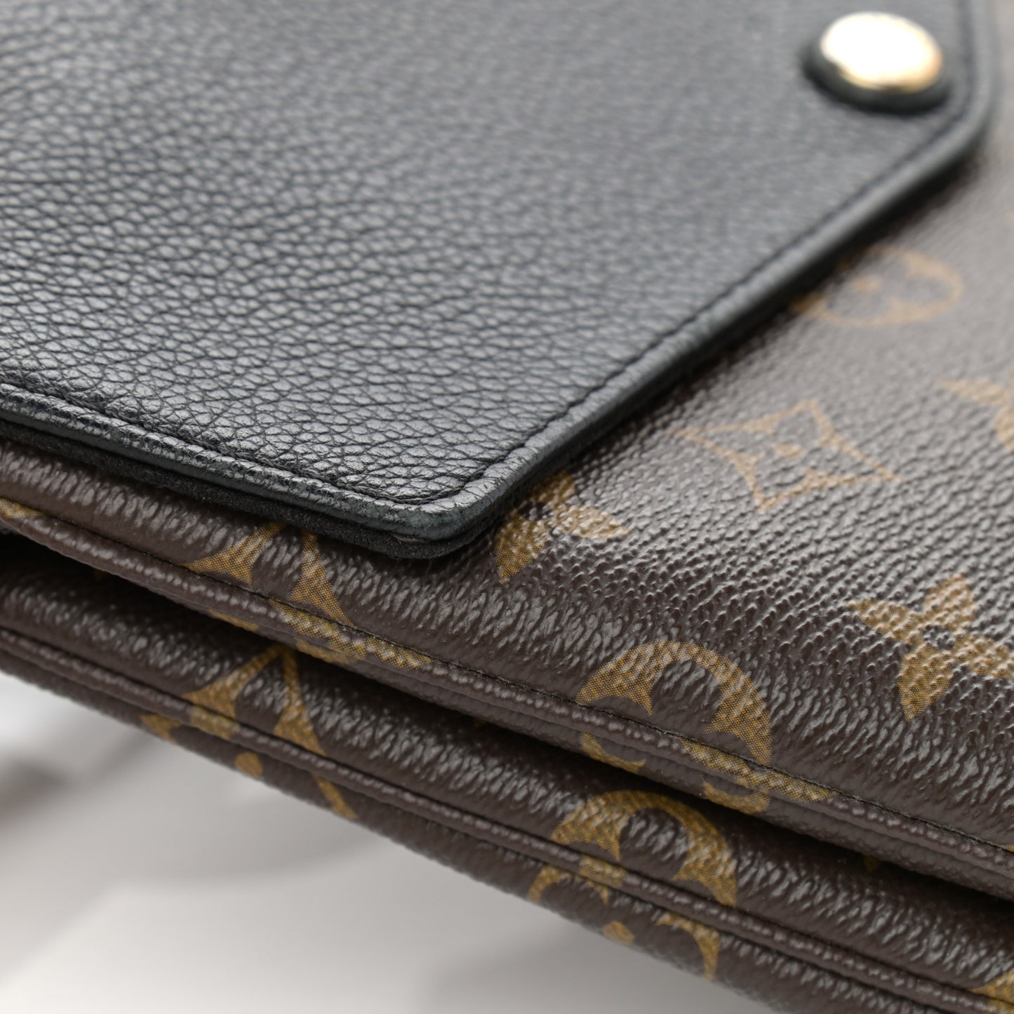 Monogram Twice Pochette Black