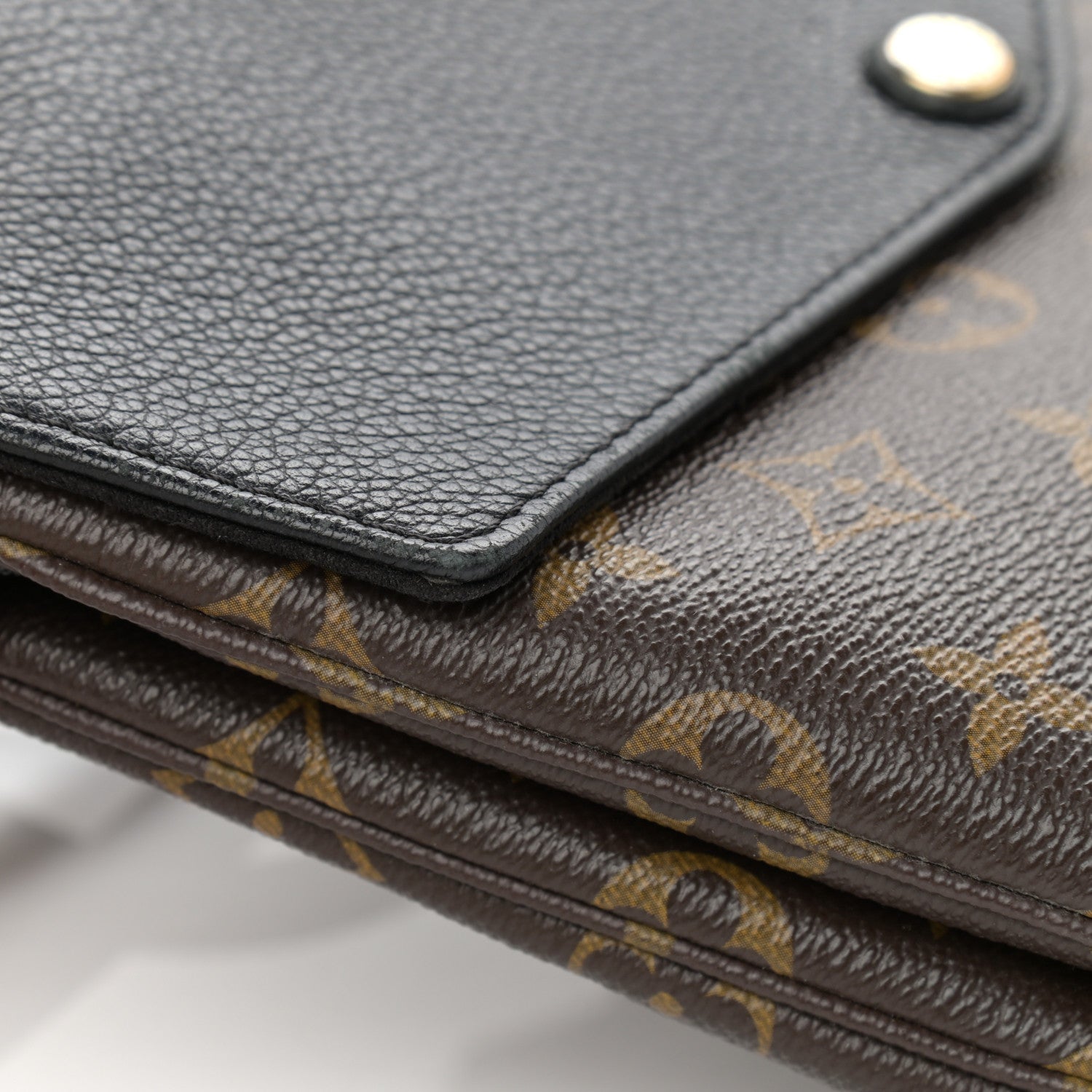 Louis Vuitton Monogram Twice Pochette Black 12 of 17