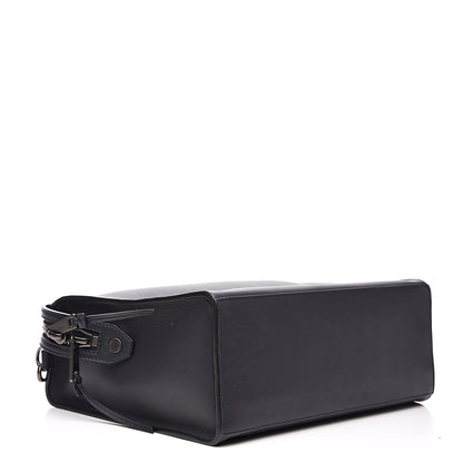 Fendi Vitello Dolce Lui Urban Briefcase Blue Notte 4 of 12