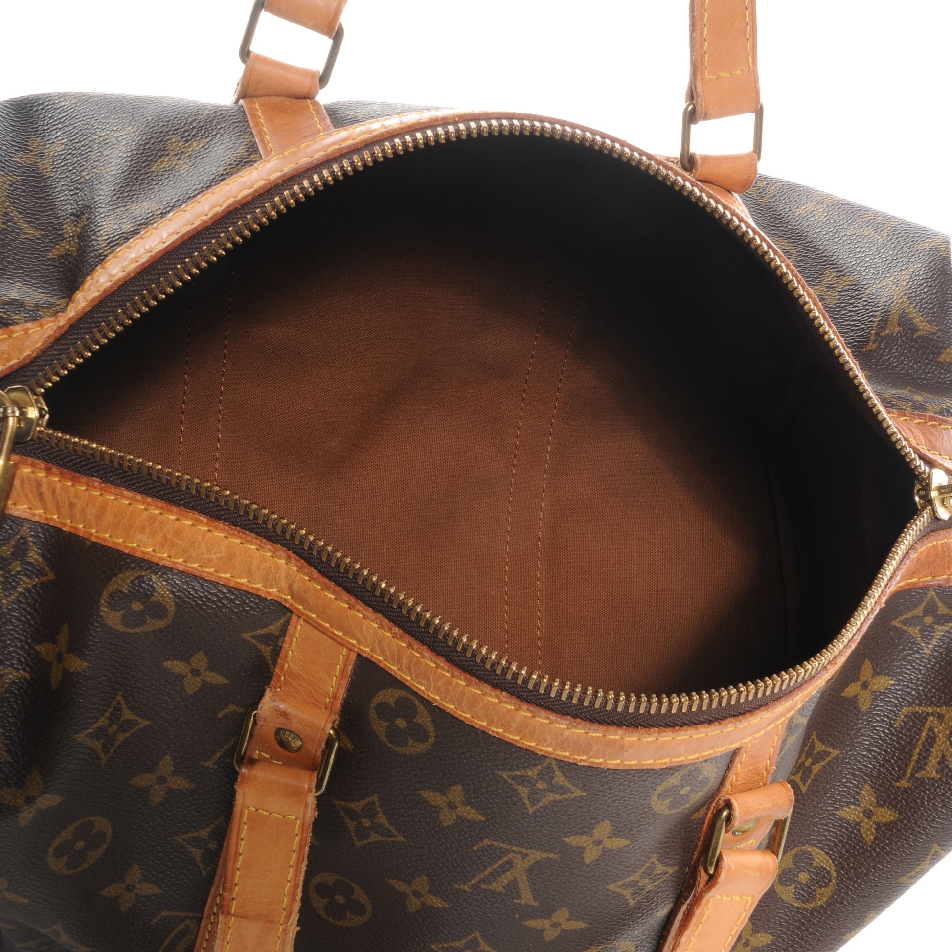 Louis Vuitton Monogram Vintage Sac Souple 35 4 of 7