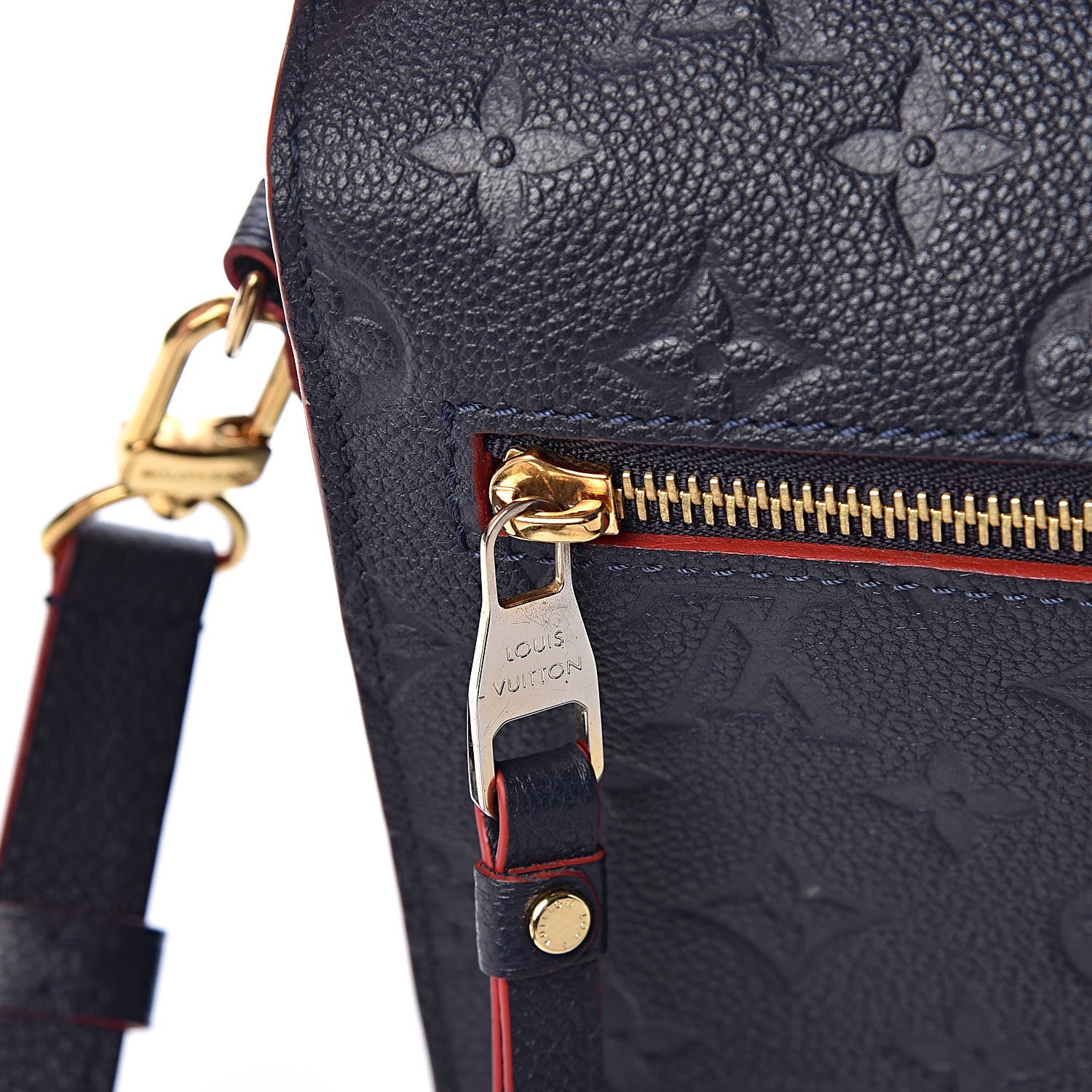 Louis Vuitton Empreinte Pochette Metis Marine Rouge 10 of 10