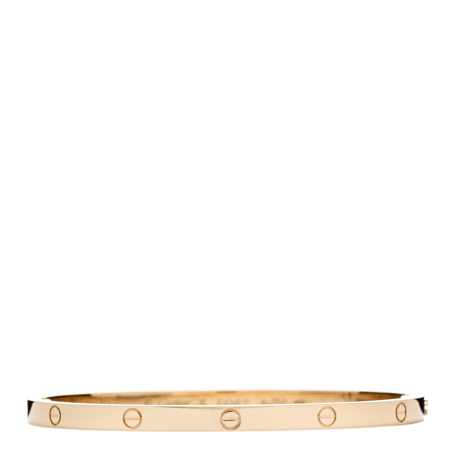 Cartier 18K Yellow Gold Small LOVE Bracelet 16 1 of 5