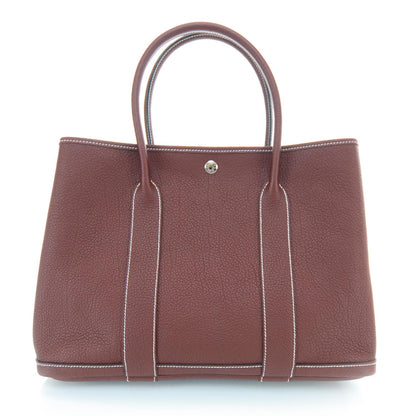 Hermes Negonda Garden Party Tote 36 MM Rouge H 1 of 8