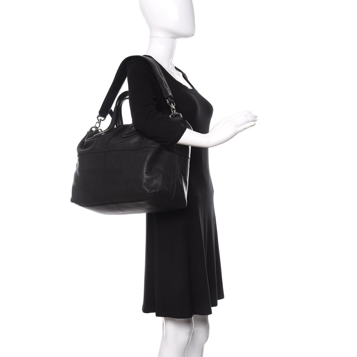 Givenchy Sugar Goatskin Medium Nightingale Black 2 of 9