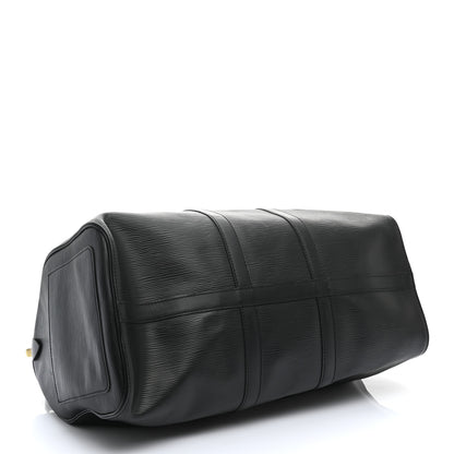 Louis Vuitton Epi Keepall 50 Black 4 of 18