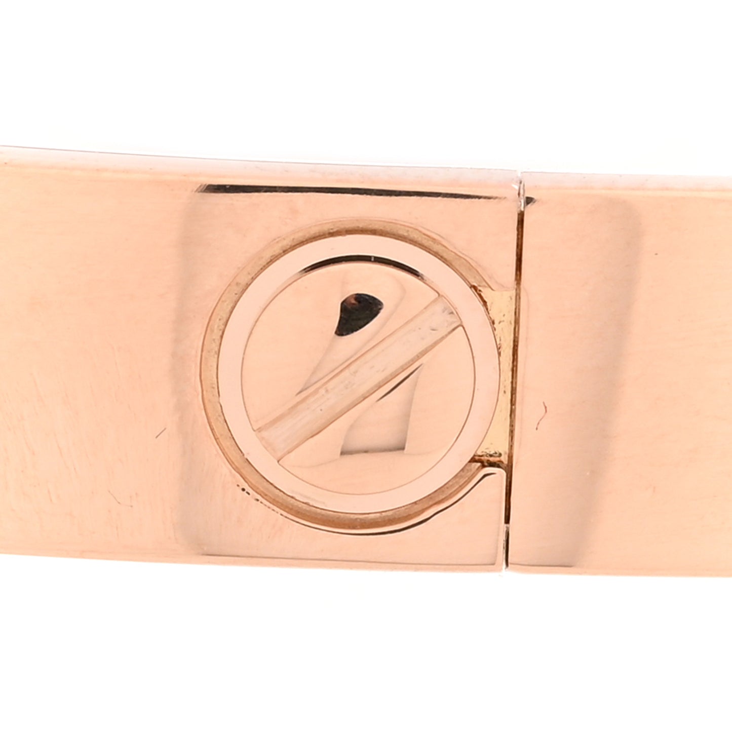 18K Pink Gold LOVE Bracelet 19