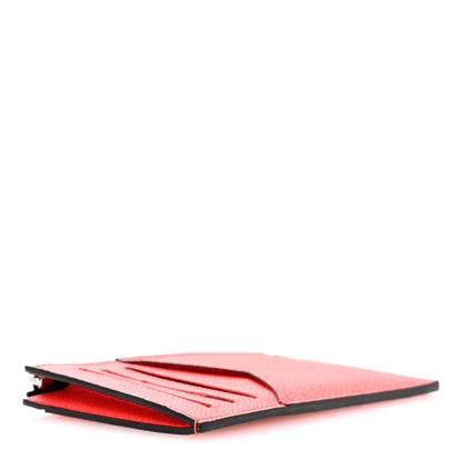 Louis Vuitton Taigarama Coin Card Holder Fire Red 4 of 9