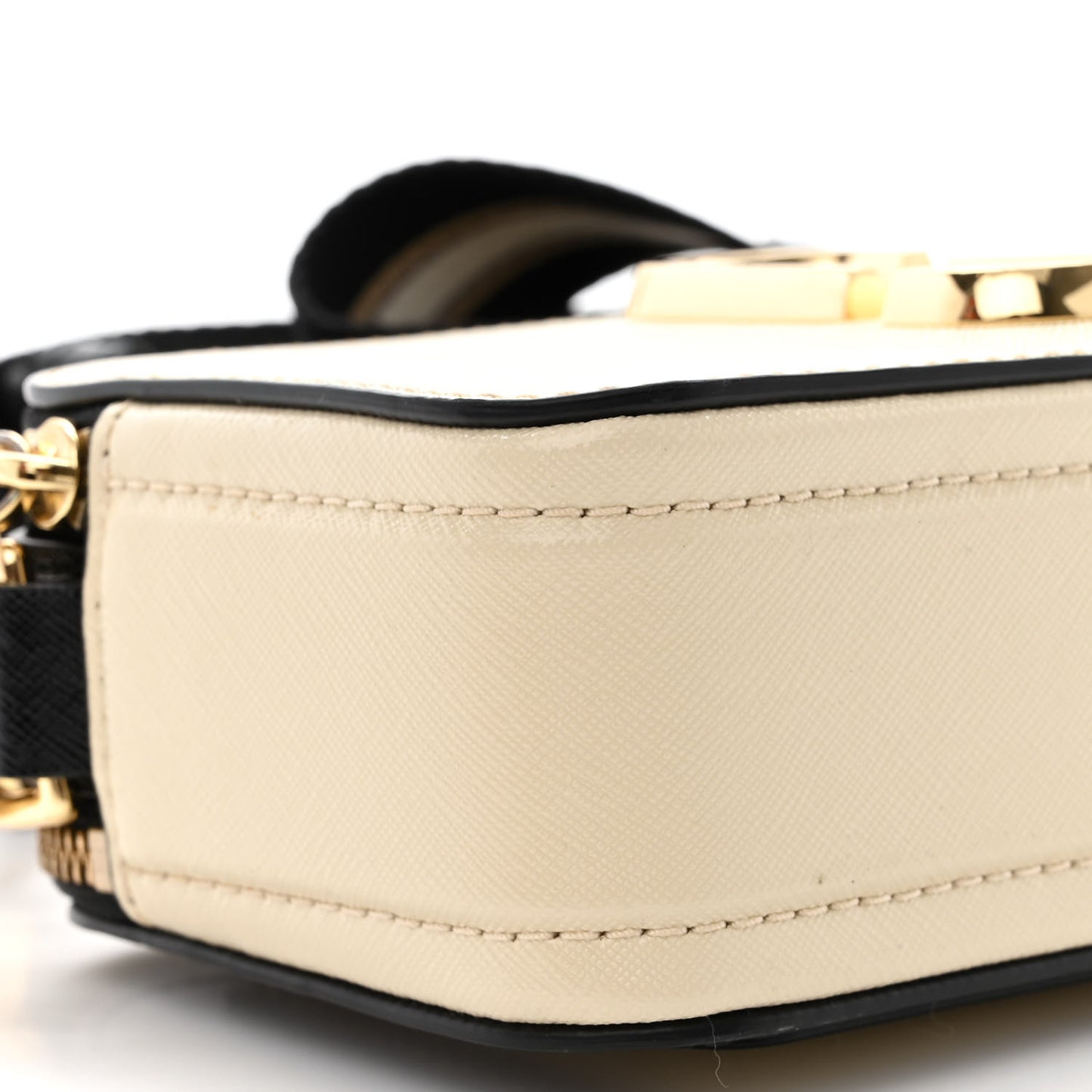 Saffiano Small Snapshot Camera Bag New Cloud White Multicolor