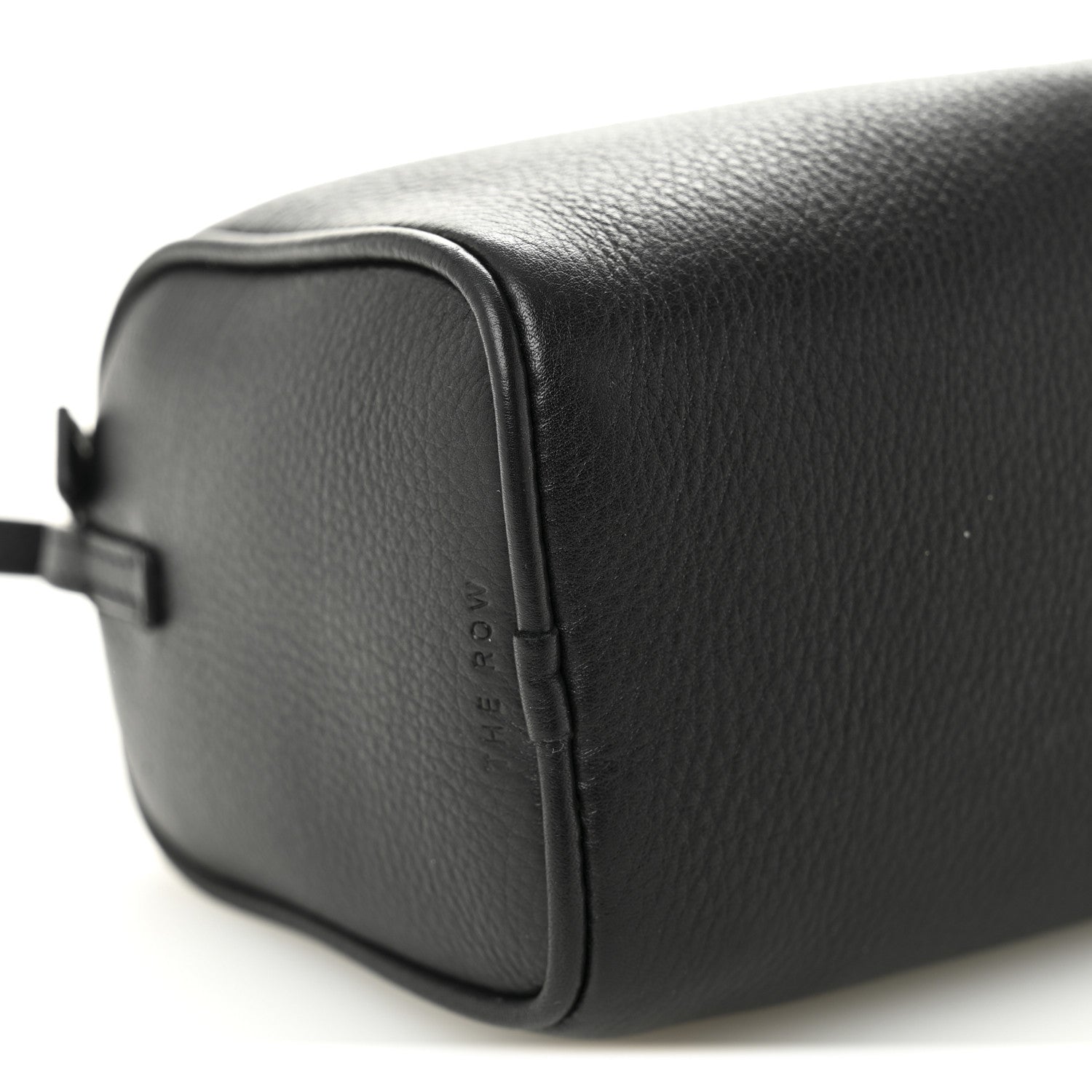 The Row Grained Calfskin 90's Bag Black 8 of 9