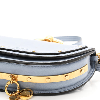Chloe Calfskin Small Nile Bracelet Minaudiere Bag Washed Blue 11 of 11