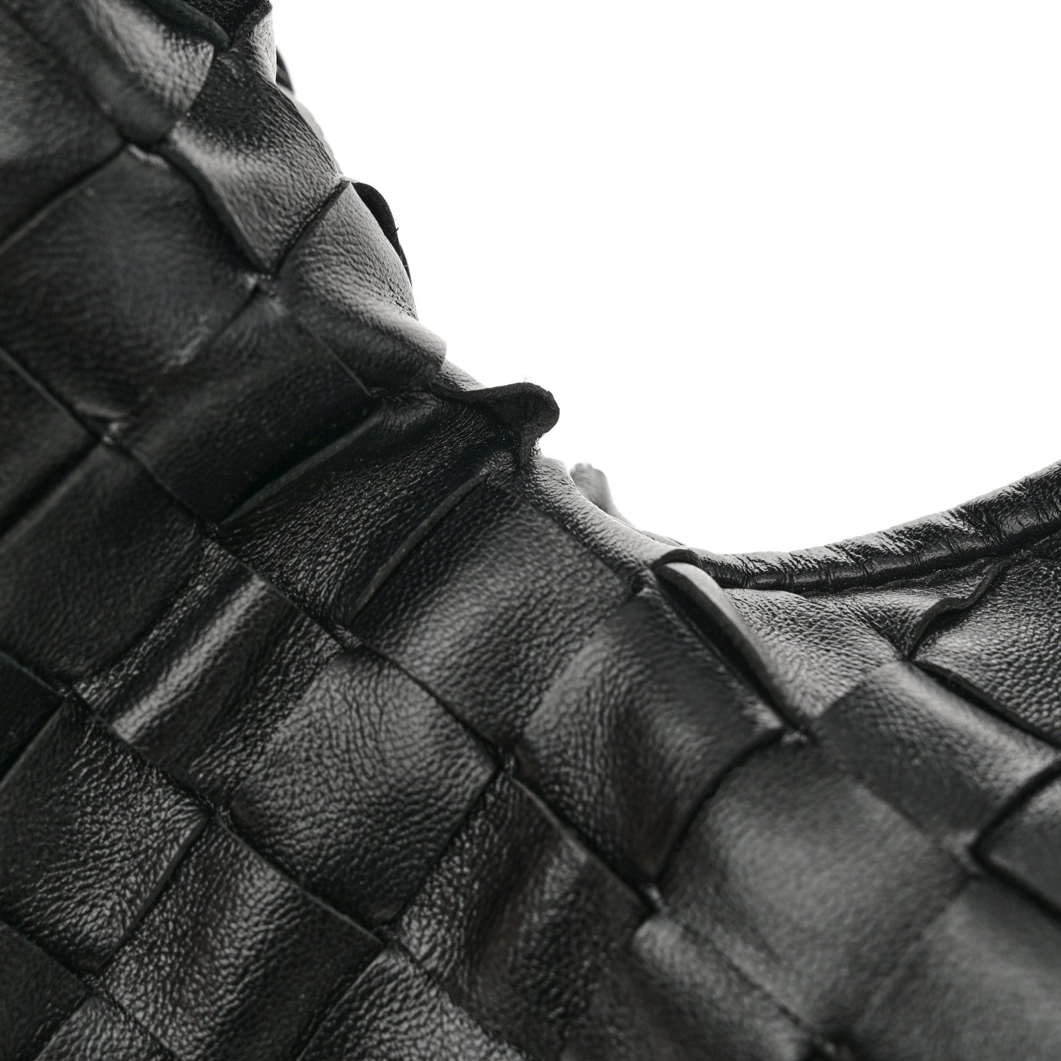 Bottega Veneta Calfskin Intrecciato Small Hop Black 11 of 11