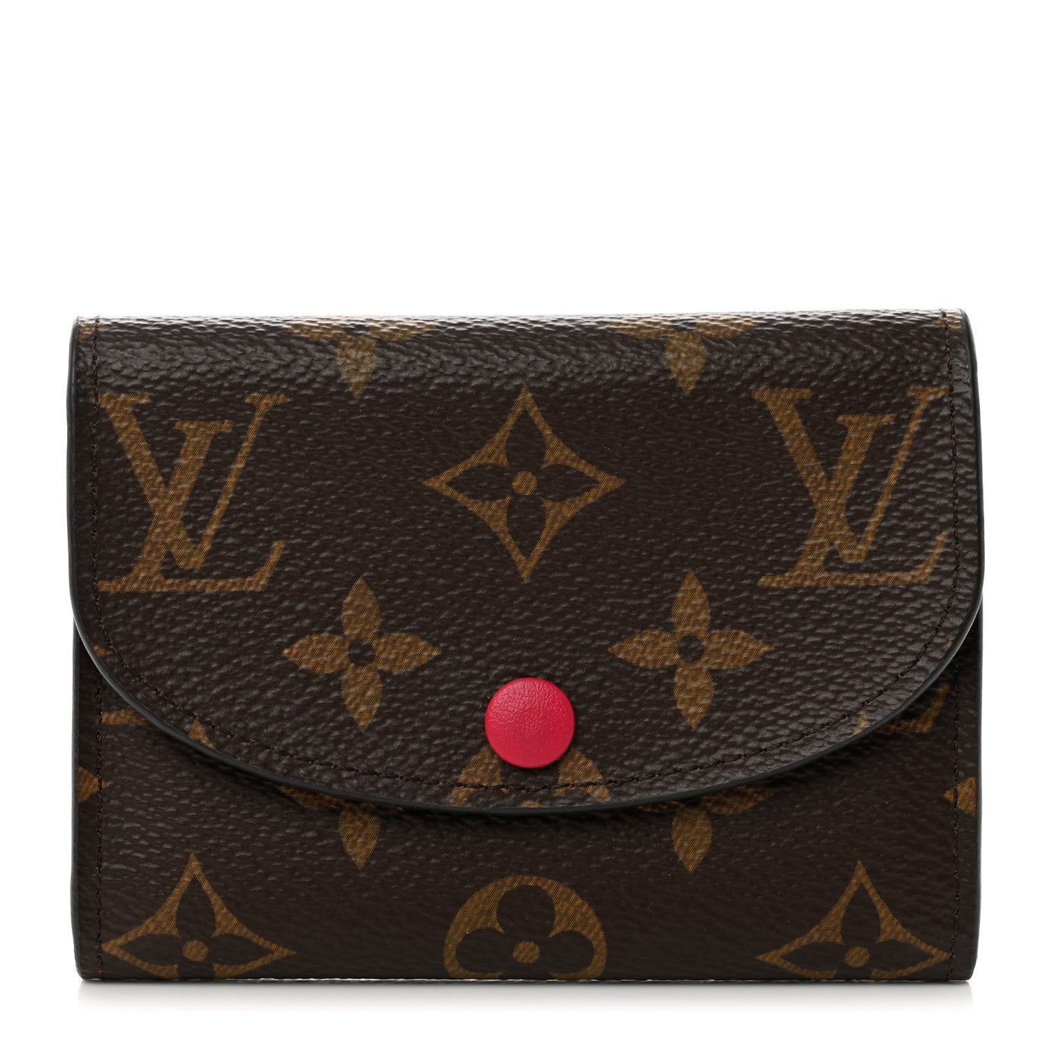 Louis Vuitton Monogram Rosalie Coin Purse Fuchsia 1 of 8