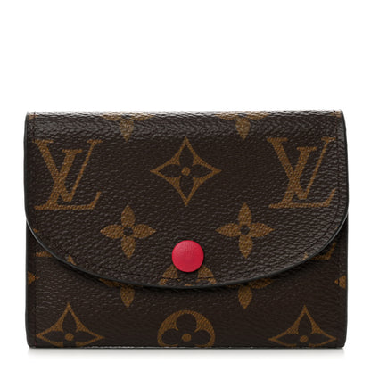 Louis Vuitton Monogram Rosalie Coin Purse Fuchsia 1 of 8