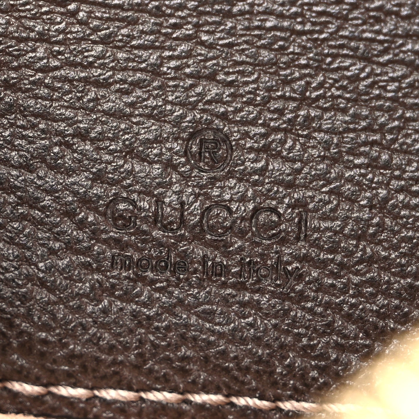 GG Supreme Monogram Web Ophidia Belted iPhone Case 105 42 Dark Brown