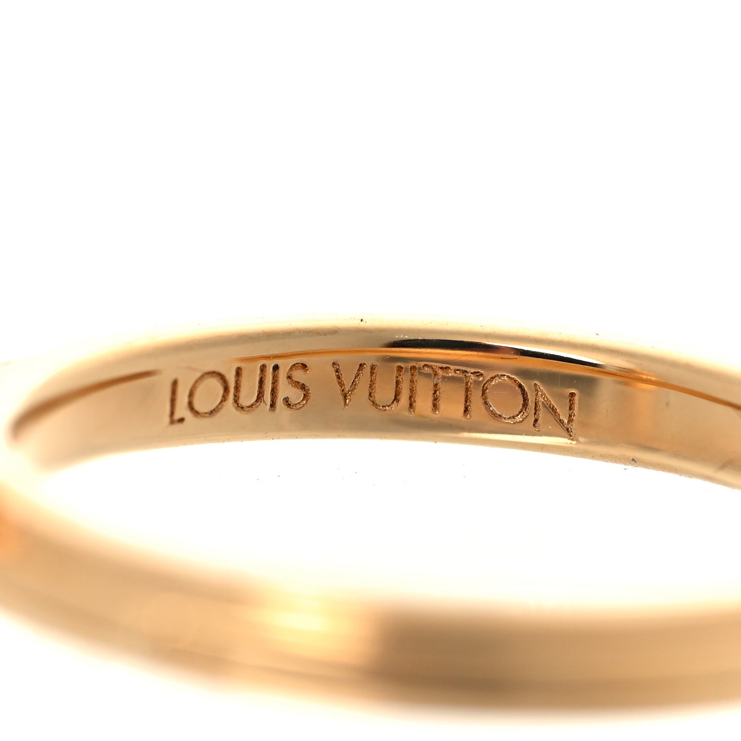 LV And Me Letter I Ring S Gold