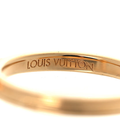 Louis Vuitton LV And Me Letter I Ring S Gold 4 of 6