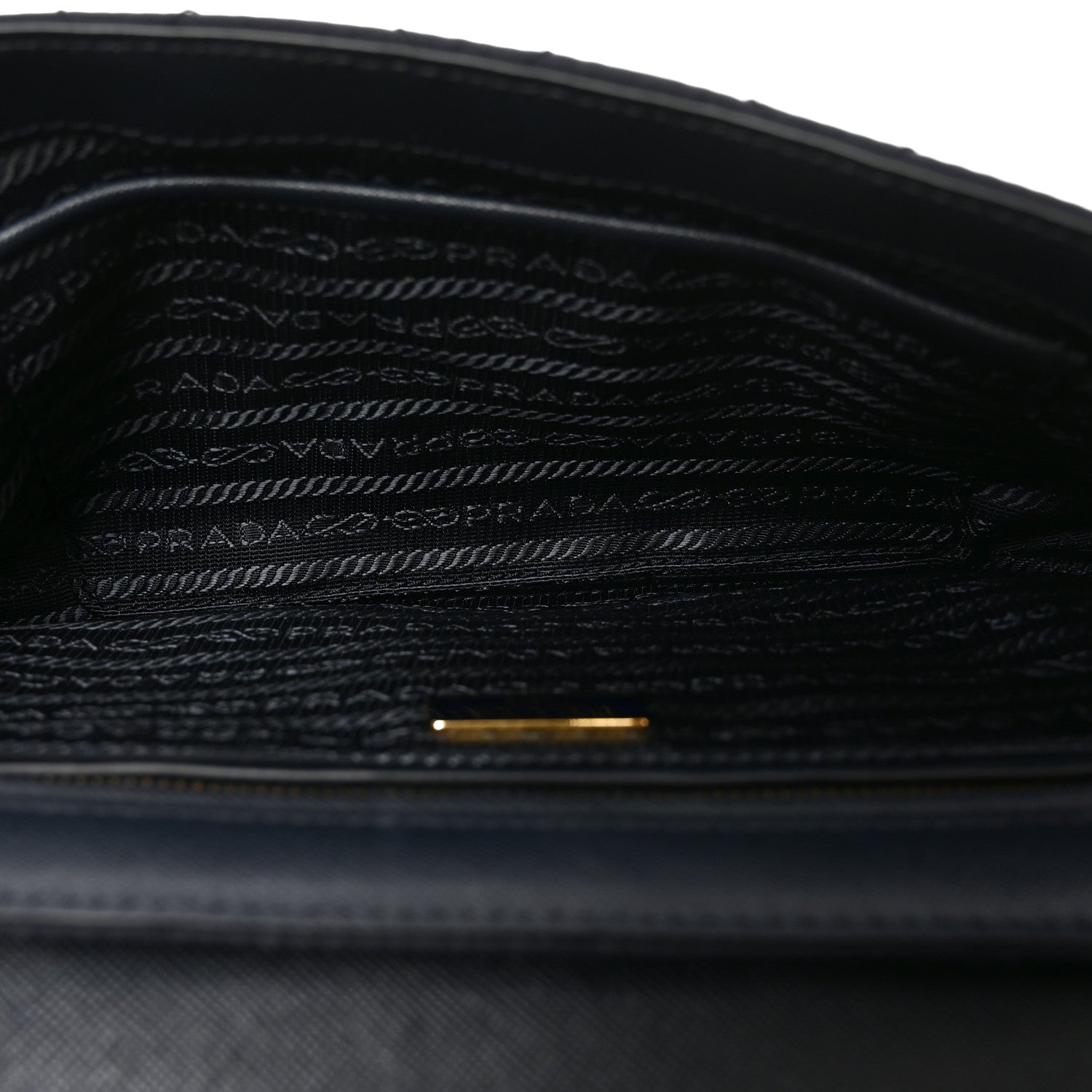 Prada Nylon Tessuto Impunturato Quilted Flap Crossbody Bleu 4 of 8