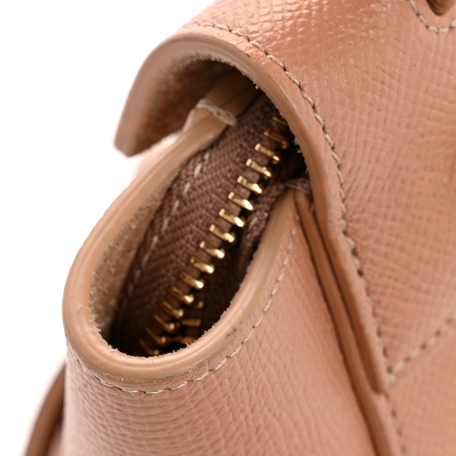 Celine Grained Calfskin Pico Belt Bag Light Taupe 13 of 15