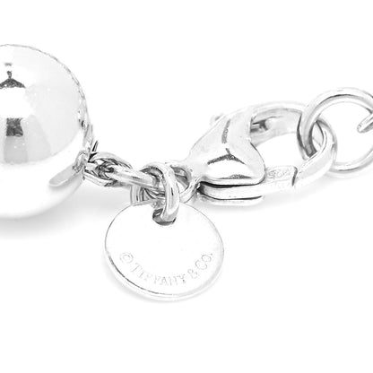 Tiffany Sterling Silver 10mm HardWear Ball Bracelet 3 of 5