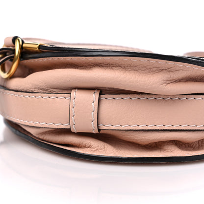 Chloe Grained Calfskin Small Marcie Saddle Bag Misty Lavender 8 of 9